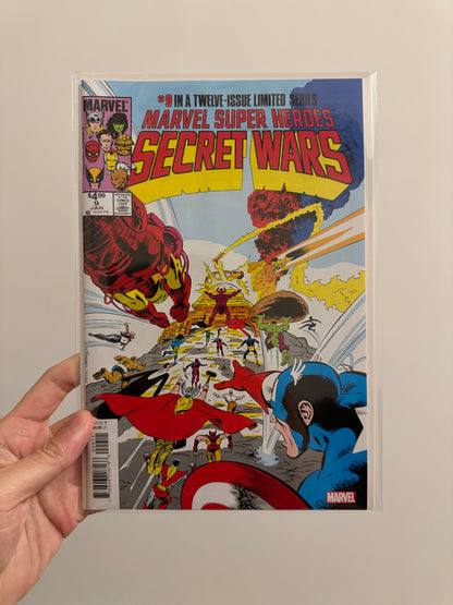 Marvel Super Heroes Secret Wars #9 Facsimile Edition