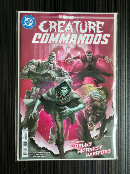 DC Horror Presents Creature Commandos #1 (of 6) Cover A Tirso (Mr) | 1 October 2024