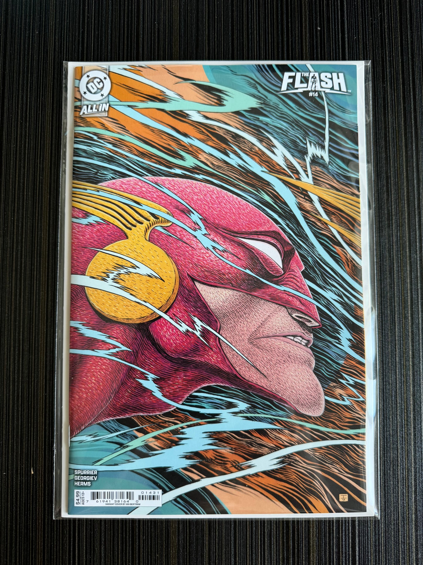 Flash #14 Cover C Ian Bertram Card Stock Variant