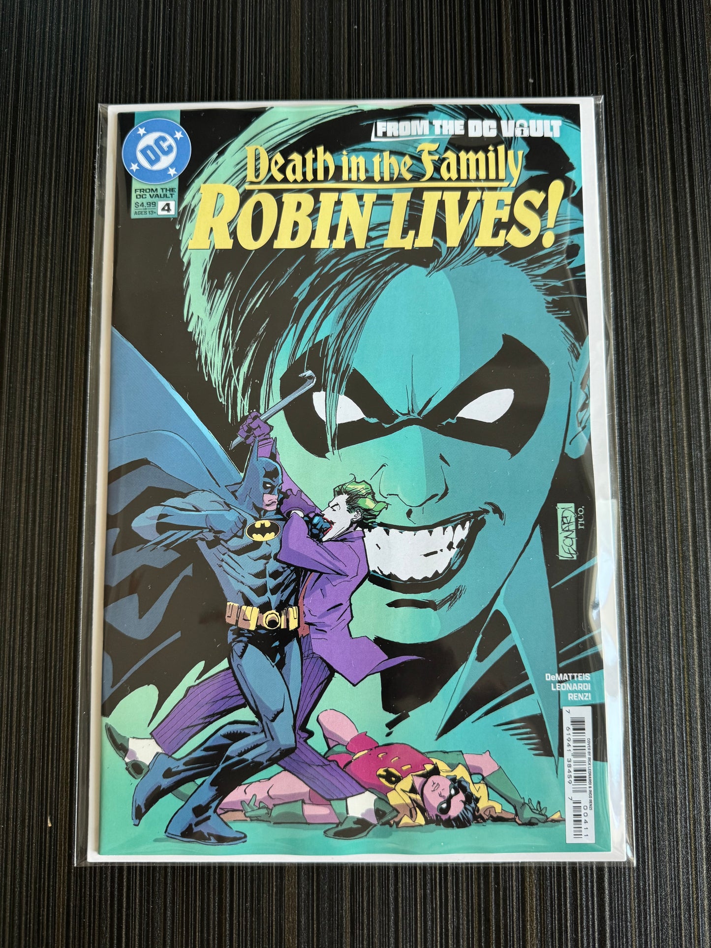 From The DC Vault Death In The Family Robin Lives #4 (of 4) Cover A Rick Leonardi