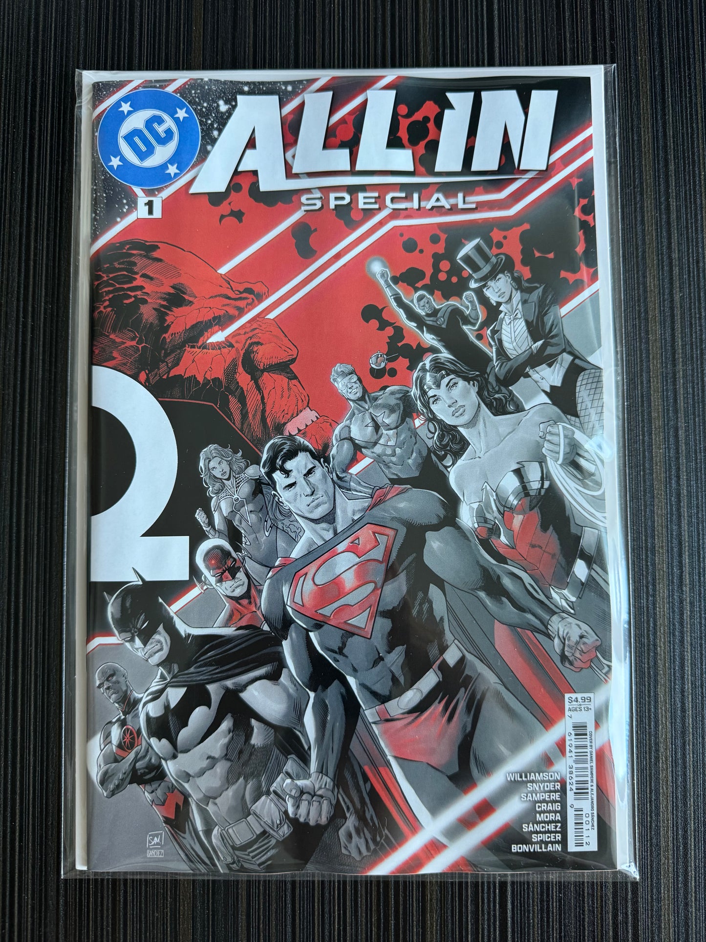 DC ALL IN 特別#1（一次）第二張印刷封面 A Daniel Sampere | 2024 年 10 月 29 日