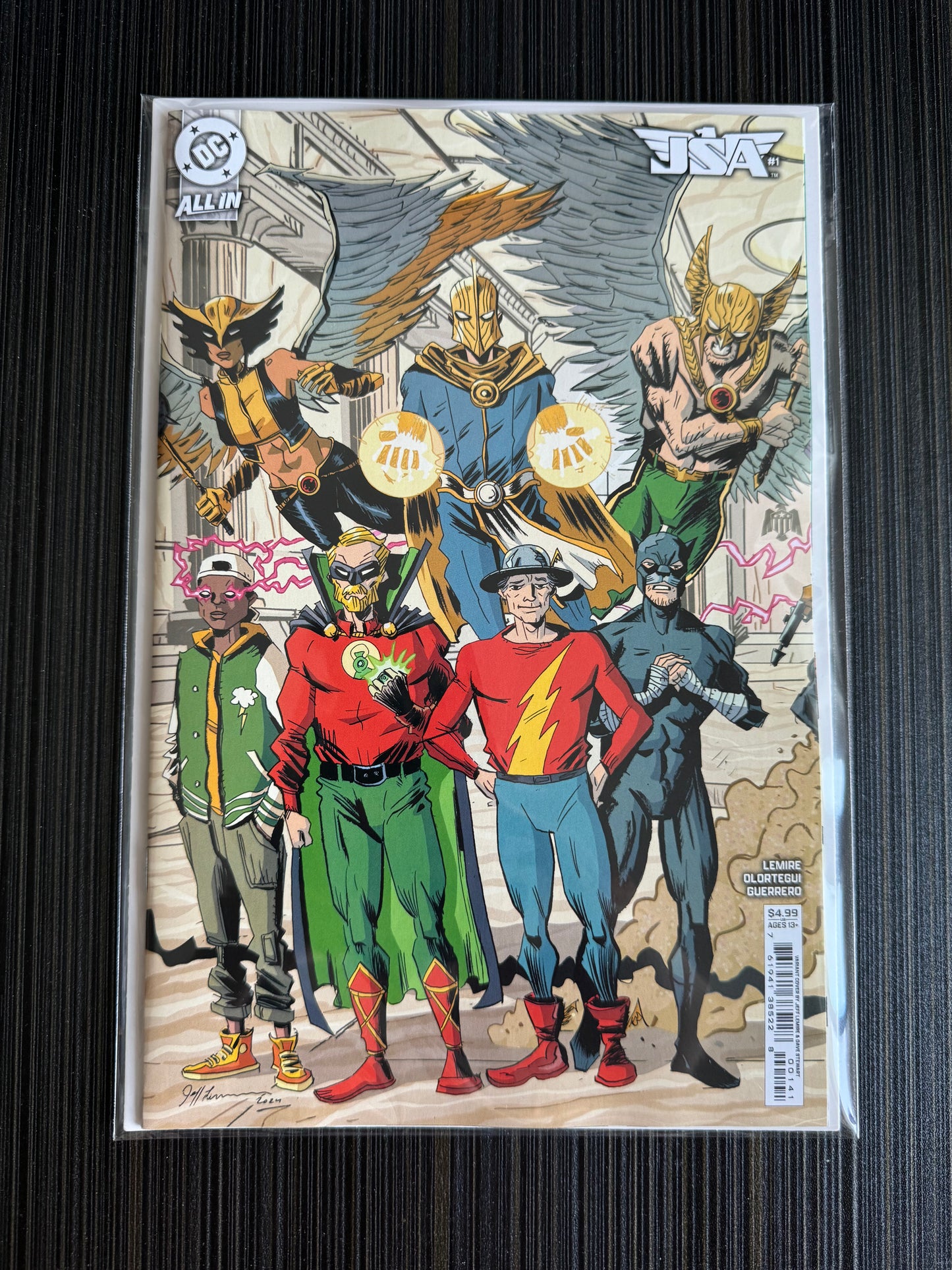 JSA #1 Cover D Jeff Lemire Card Stock Variant | 5 November 2024