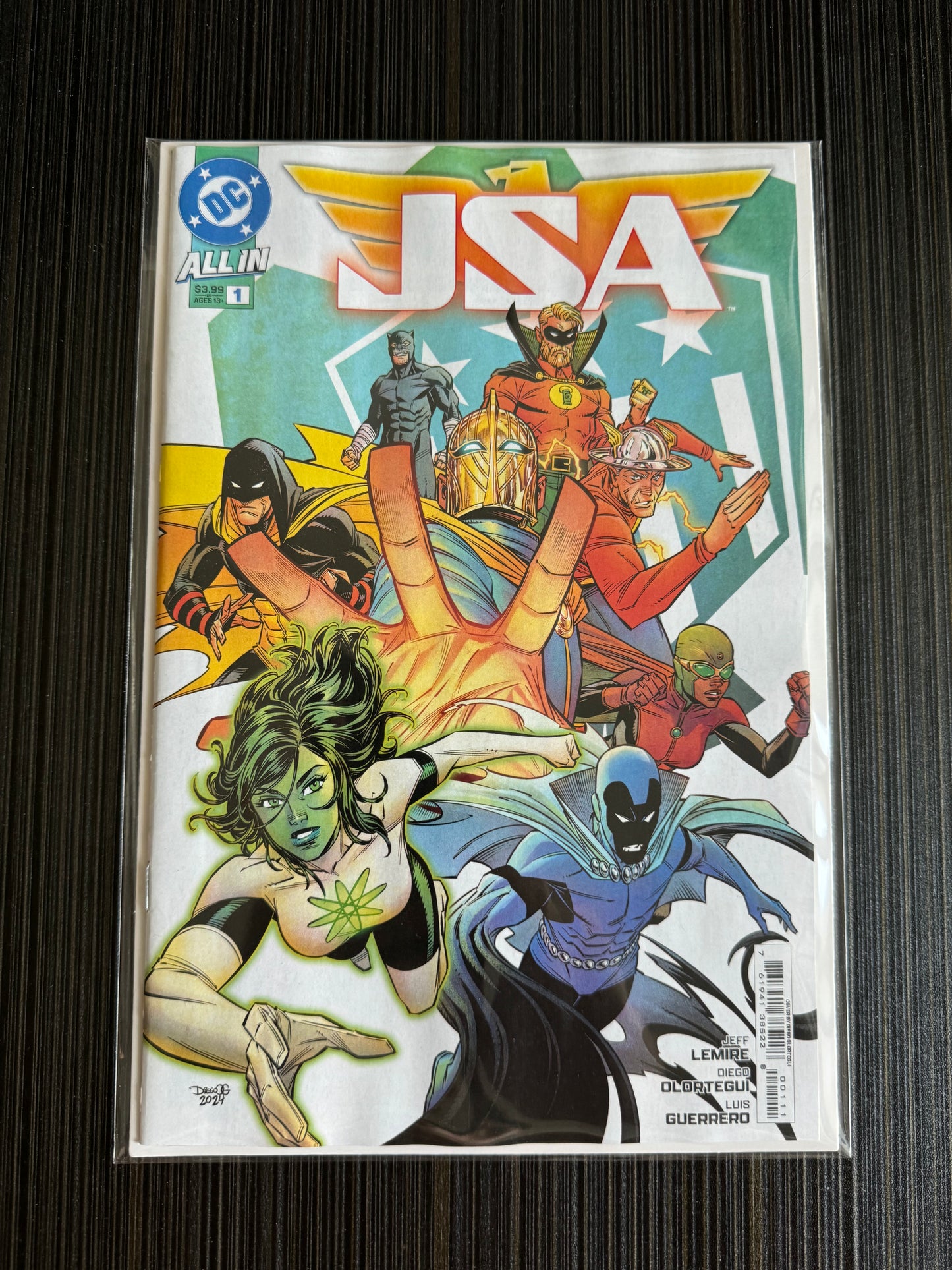 JSA #1 Cover A Diego Olortegui | 5 November 2024