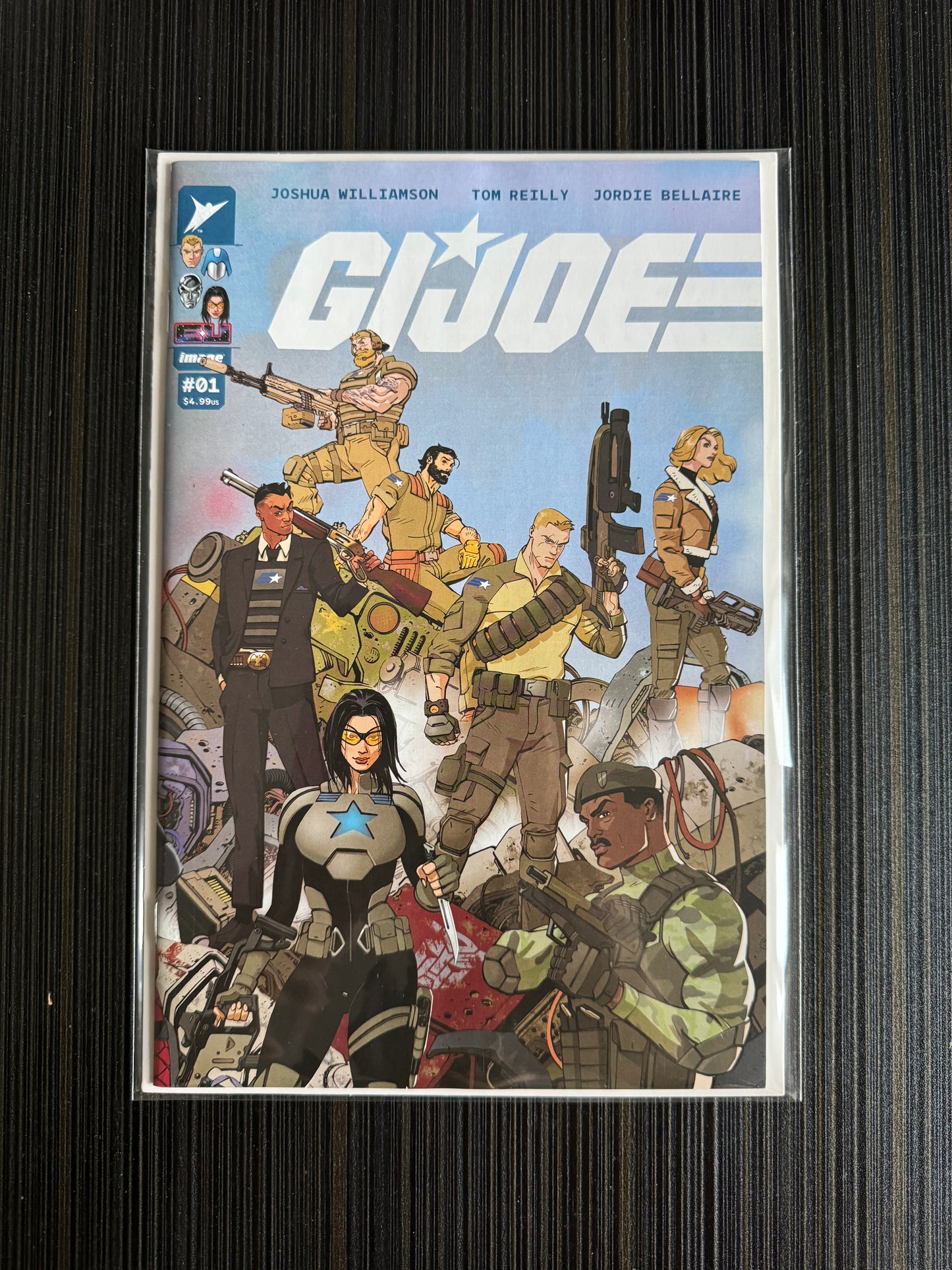 Gi Joe #1 Cover A Tom Reilly Wraparound