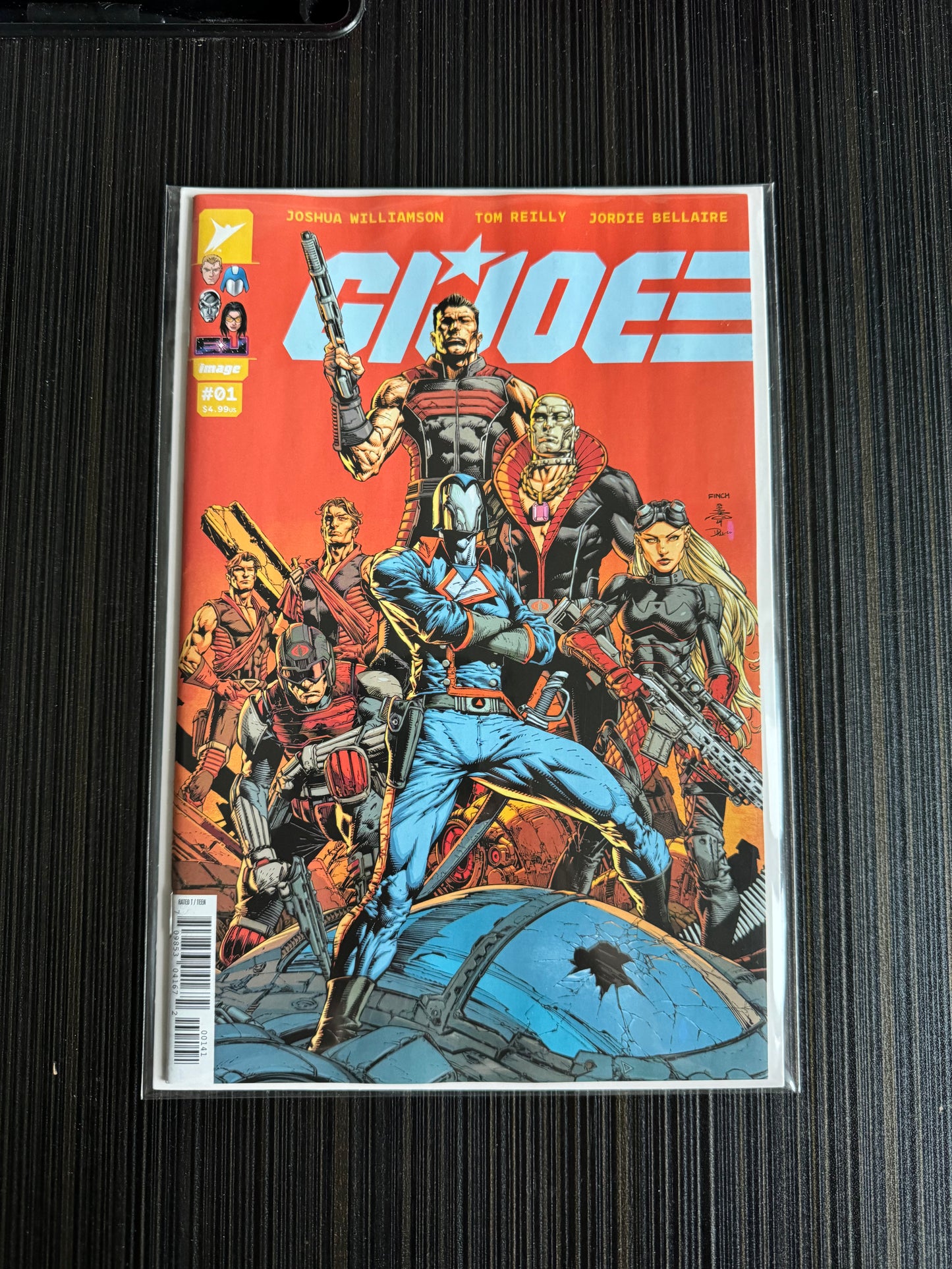 Gi Joe #1 Cover D David Finch & Danny Miki Variant