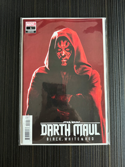 Star Wars: Darth Maul - Black, White & Red #1 Movie Variant