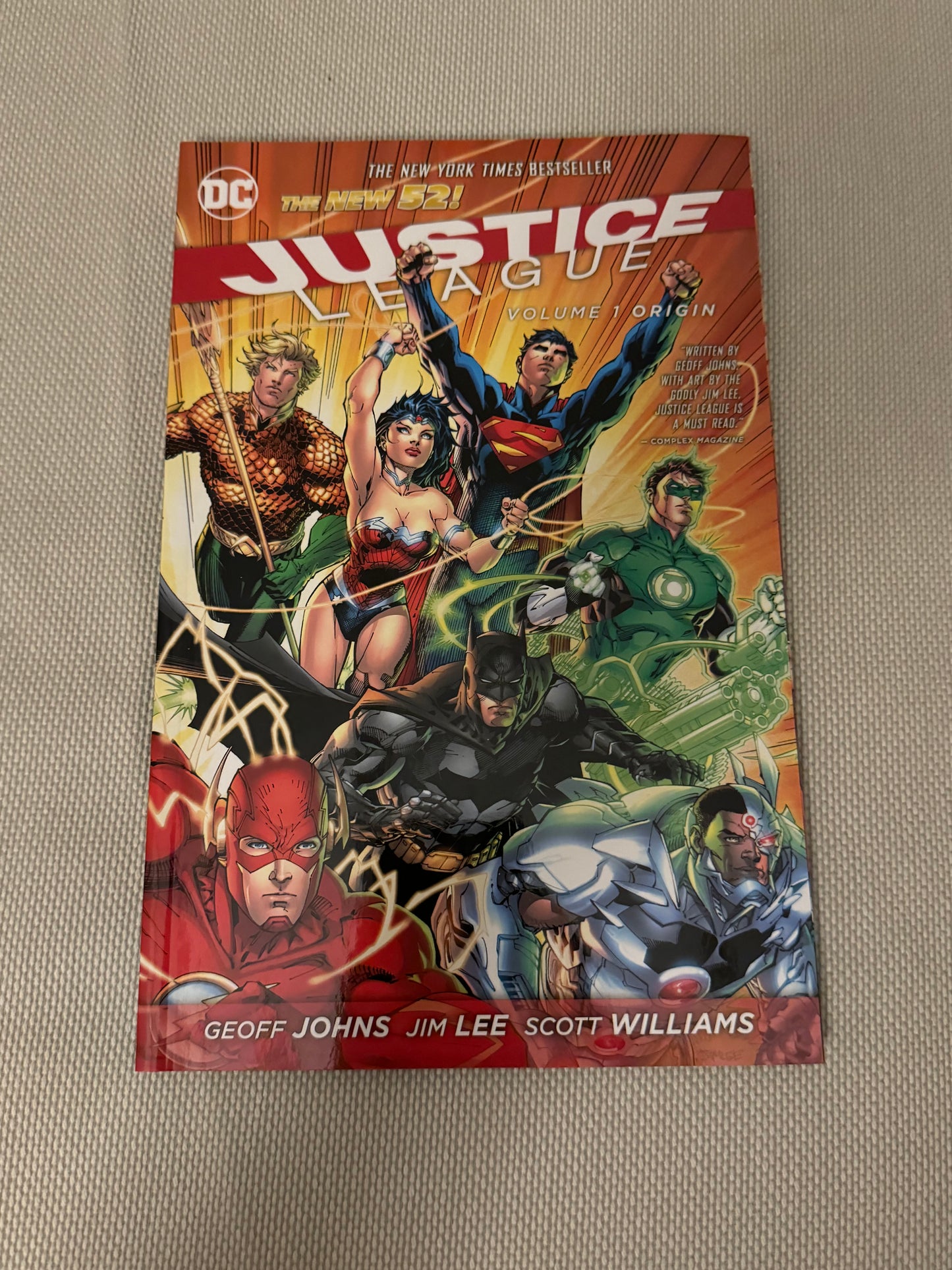 Justice League TP Vol 01 Origin