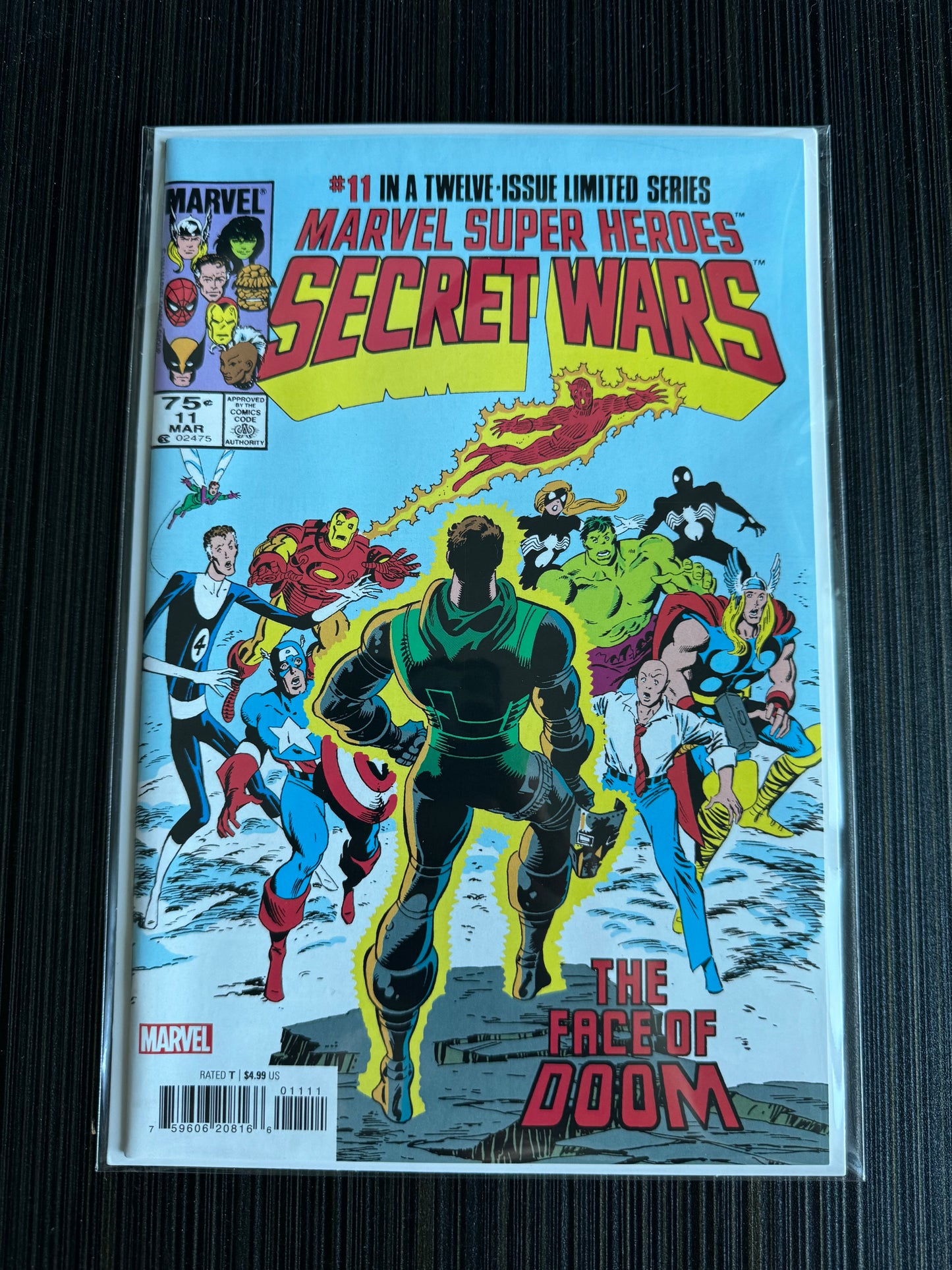 Marvel Super Heroes Secret Wars #11 Facsimile Edition