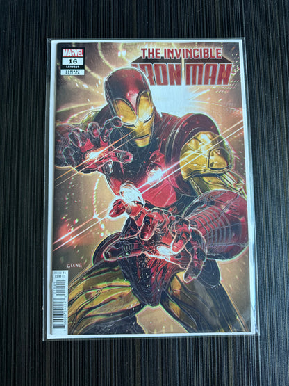 Invincible Iron Man #16 John Giang Variant [FHX]