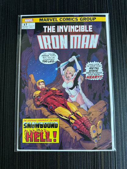 Invincible Iron Man #17 Giuseppe Camuncoli Vampire Variant [FHX]