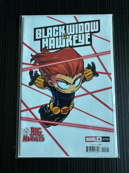 Black Widow & Hawkeye #4 Skottie Young'S Big Marvel Variant