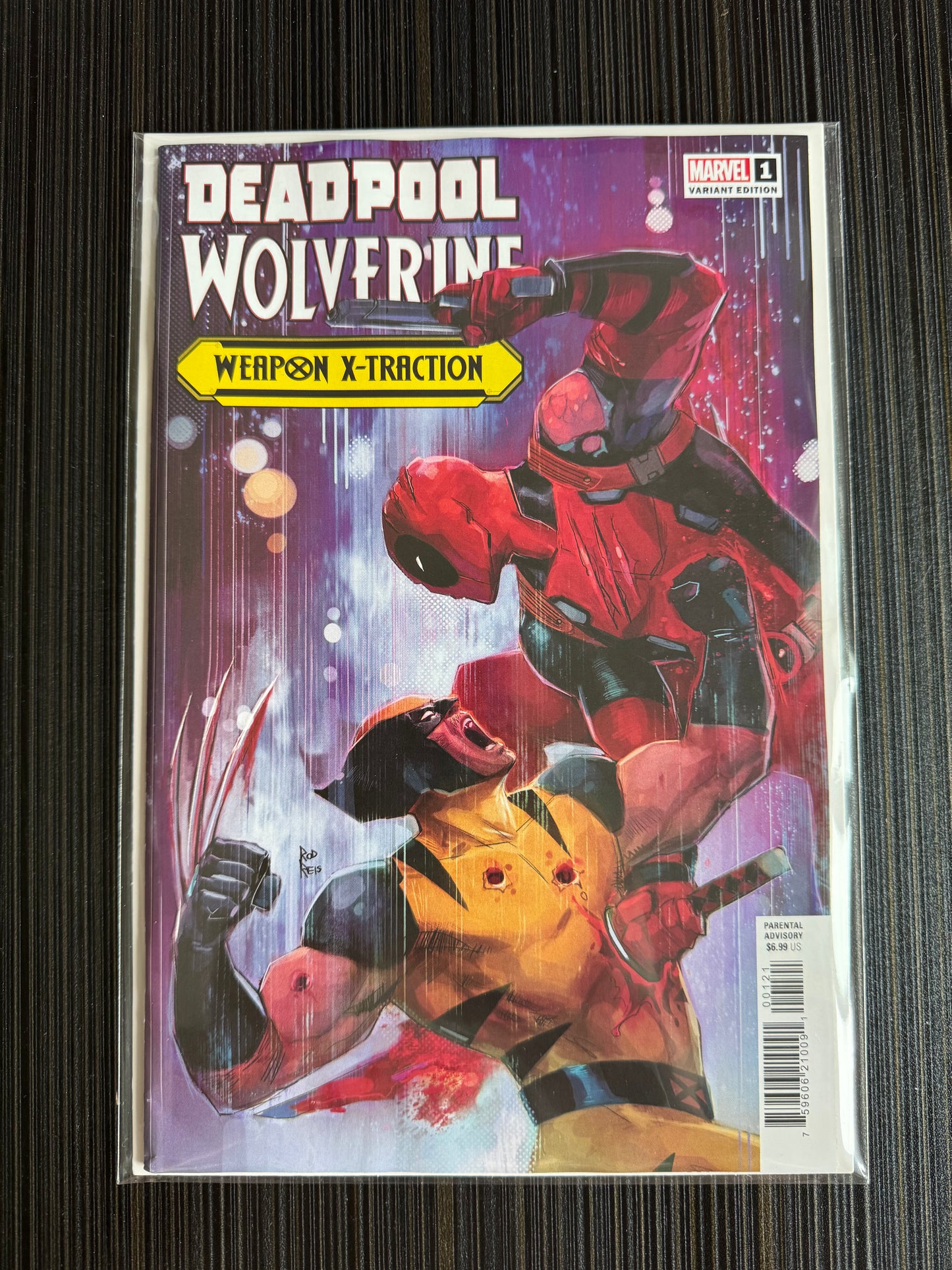 Deadpool/Wolverine: Weapon X-Traction #1 Rod Reis Variant