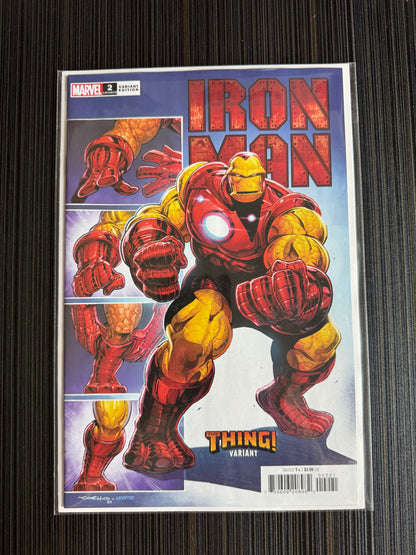 Iron Man #2 Iban Coello The Thing! Variant