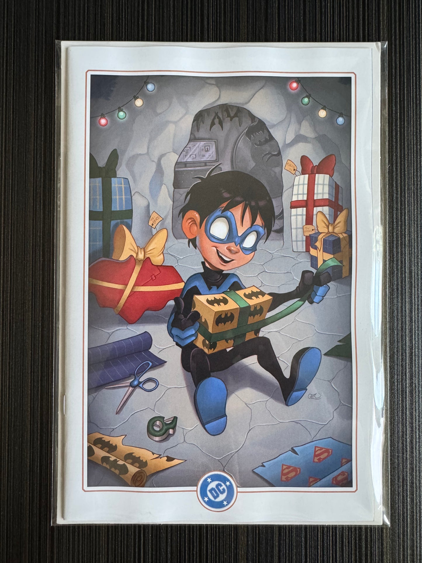 Nightwing #121 Cover D Chrissie Zullo DC Winter Wonderland Card Stock Variant | 17 December 2024