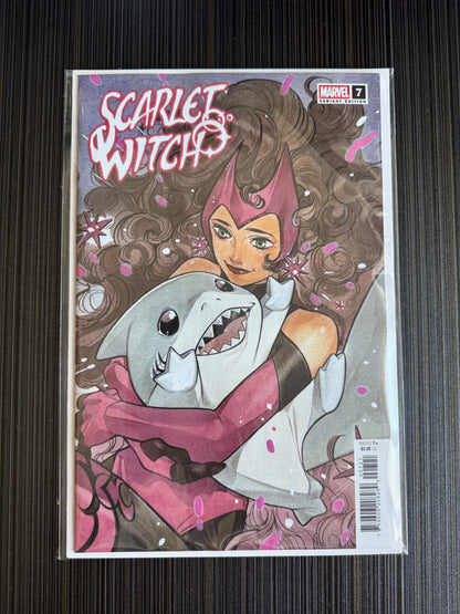 Scarlet Witch #7 Peach Momoko Variant