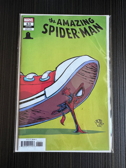 Amazing Spider-Man #63 Skottie Young 8 Deaths of Spider-Man Variant