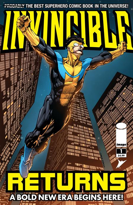 Invincible Returns Facsimile Edition #1 Cover A David Finch & Fco Plascencia | 25 March 2026