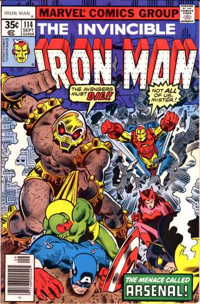 Iron Man #114 (1978) Newsstand