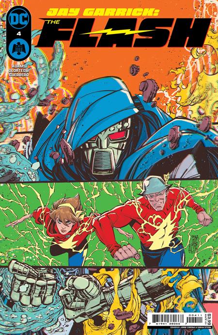 Jay Garrick 闪电侠 #4 (共 6 册) 封面 A Jorge Corona