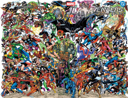 JLA/复仇者联盟 #3 精装版环绕封面 | 2026年7月22日