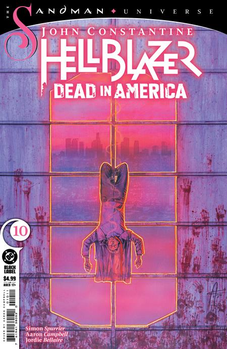 約翰康斯坦丁地獄神探 (John Constantine Hellblazer) 《死在美國》#10 (共 11) 封面 A 亞倫坎貝爾 (MR) | 2024 年 10 月 22 日