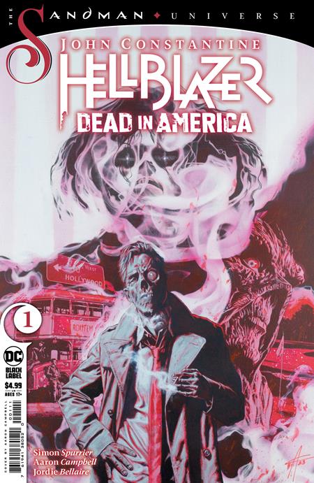 John Constantine Hellblazer Dead In America #1 (of 8) Cover A Aaron Campbell (MR)
