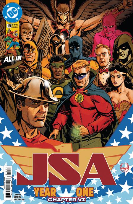 JSA #18 Cover A Dave Johnson