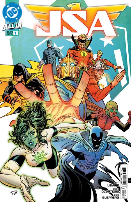 JSA #1 Cover A Diego Olortegui | 5 November 2024