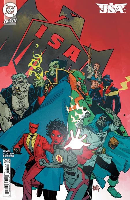 JSA #1 Cover B Cully Hamner Card Stock Variant | 5 November 2024