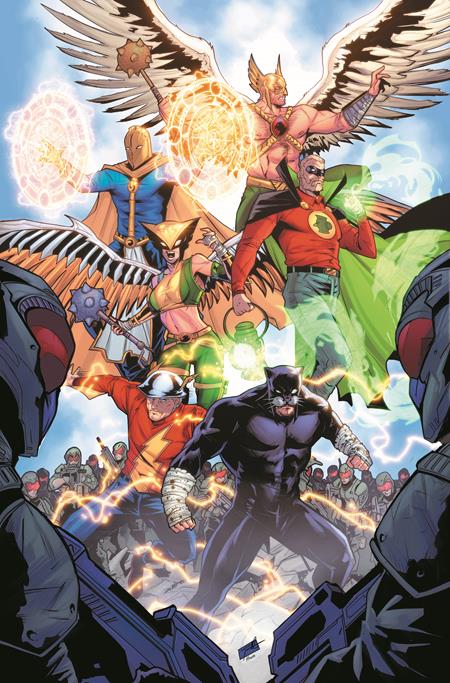 JSA #1 Cover C Travis Mercer Card Stock Variant | 5 November 2024