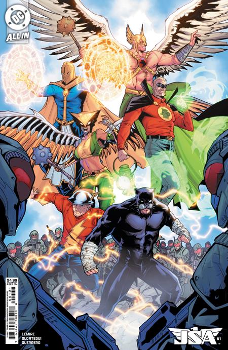 JSA #1 Cover C Travis Mercer Card Stock Variant | 5 November 2024