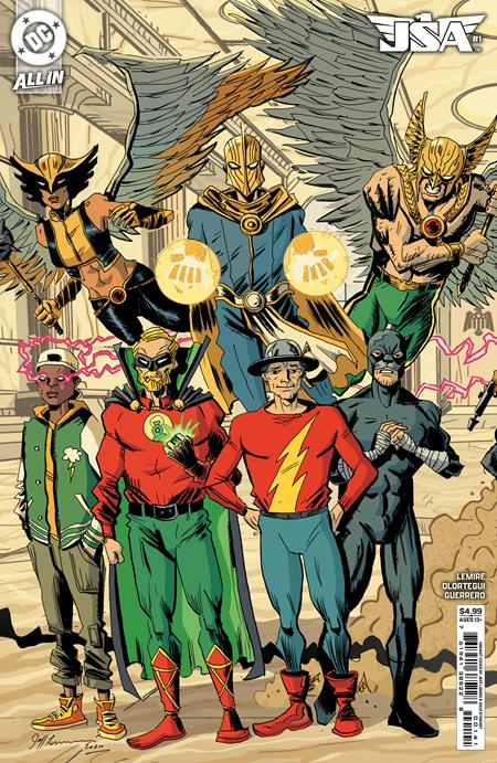 JSA #1 Cover D Jeff Lemire Card Stock Variant | 5 November 2024