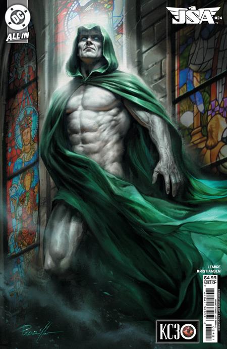 JSA #24 Cvr C Lucio Parillo Kingdom Come 30th Anniversary Card Stock Var | 6 October 2026