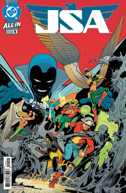 JSA #9 Cover A Leonardo Romero