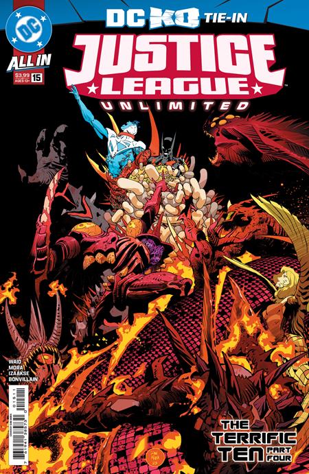 Justice League Unlimited #15 Cover A Dan Mora (DC K.O.) | 27 January 2025