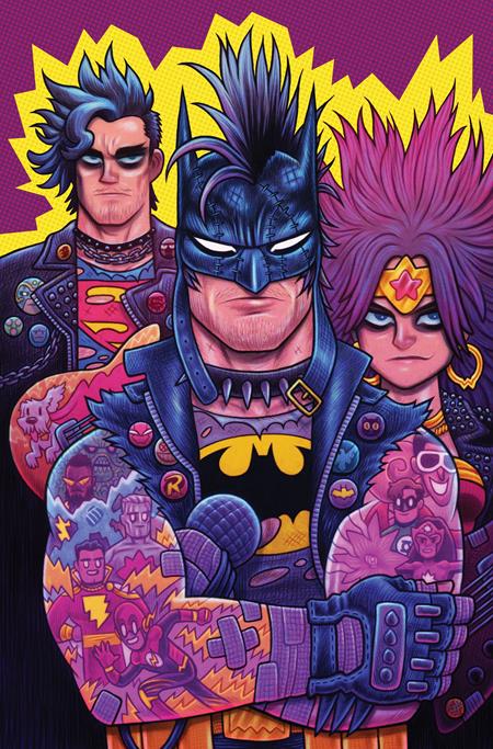 Justice League Unlimited #15 Cover G Dan Hipp Punk Rock Card Stock Variant (DC K.O.) | 27 January 2025