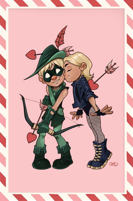 Justice League Unlimited #16 Cover F Chrissie Zullo Valentines Day Card Stock Variant (DC K.O.) | 24 February 2026