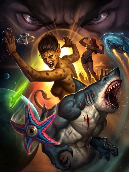 Justice League Unlimited #18 Cover E Aaron Bartling Things To Come Card Stock Variant | 21 April 2026