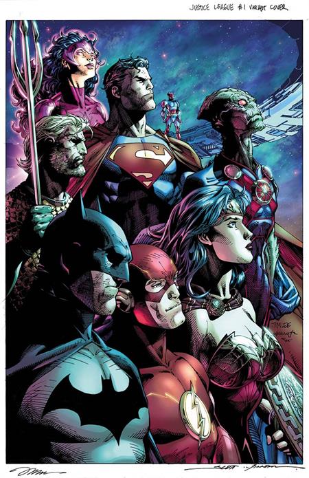 Justice League Unlimited #1 Cover B Jim Lee Card Stock Variant | 26 November 2024