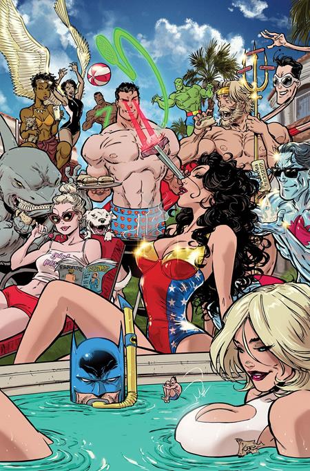 Justice League Unlimited #21 Cover F Kaare Andrews Swimsuit Card Stock Variant | 21 July 2026