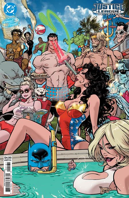 Justice League Unlimited #21 Cover F Kaare Andrews Swimsuit Card Stock Variant | 21 July 2026