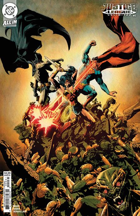 Justice League Unlimited #2 Cover C Mike Deodato Jr Card Stock Variant | 24 December 2024