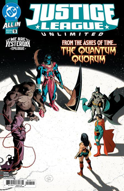 正義聯盟無限#9 封面 A 丹莫拉（我們是昨天）