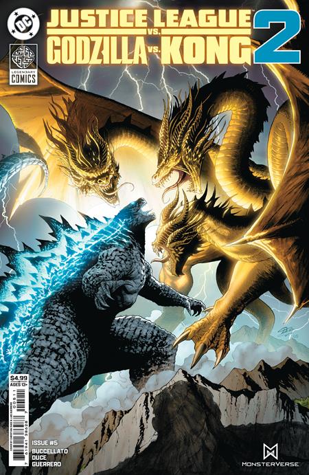 Justice League vs Godzilla Vs Kong 2 #5 (of 7) Cover A Christian Duce | 25 November 2025
