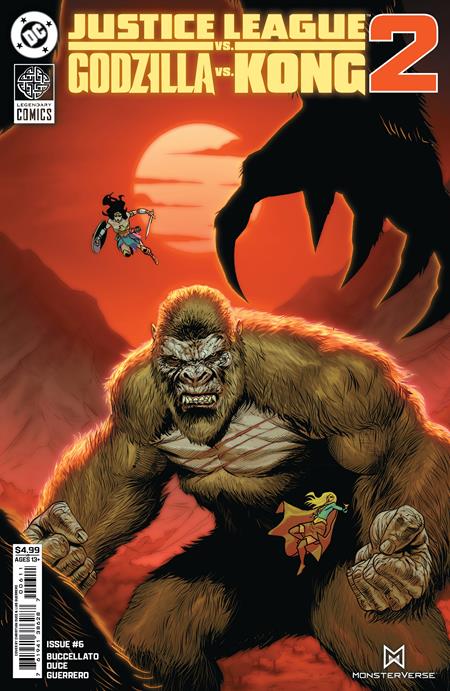 Justice League vs Godzilla vs Kong 2 #6 (of 7) Cover A Christian Duce | 23 December 2025