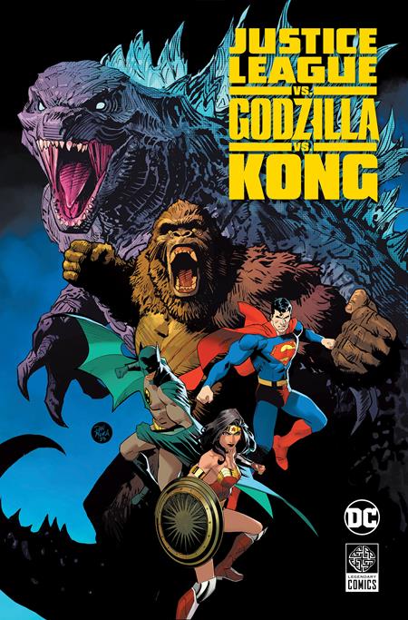 Justice League Vs Godzilla Vs Kong Hardcover | 9 July 2024