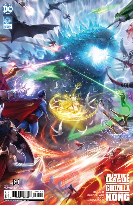Justice League vs Godzilla vs Kong #1 (of 6) Cover C Francesco Mattina