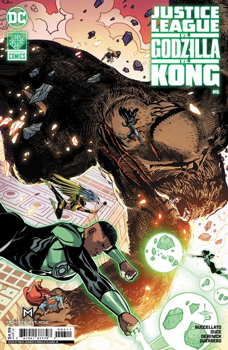 Justice League vs Godzilla vs Kong #6 (of 7) Cover A Drew Edward Johnson | 19 March 2024