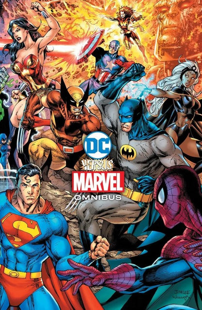 DC versus Marvel Omnibus Hardcover Direct Market Exclusive Jim Lee & Scott Williams Wraparound Variant | 29 October 2024