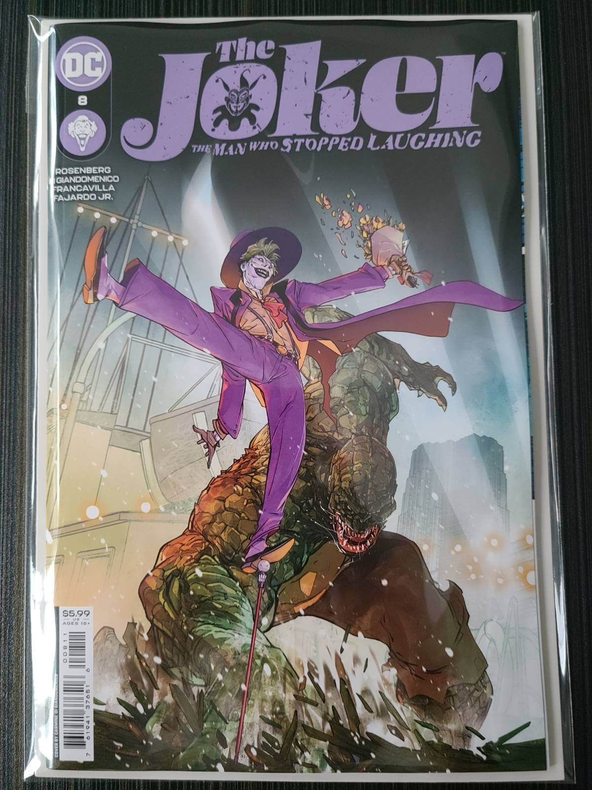 Joker The Man Who Stopped Laughing #8 Cover A Carmine Di Giandomenico